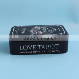 Rectangle Metal Tin Box for Playing Cards or Poker Tin Box Packaging With A Variety of Colors thumbnail-2