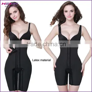 2016 New Arrival Black Latex Vest Slim Bodysuit For Women thumbnail-2