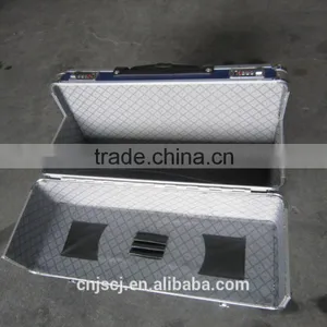 Blue Export Useful Abs Locking Aluminum Tool Case, Permanent Protection Aluminum Trolley Carrying Case thumbnail-3