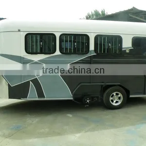 [2014 Hot]Angle Load Deluxe 3 Horse Float thumbnail-1