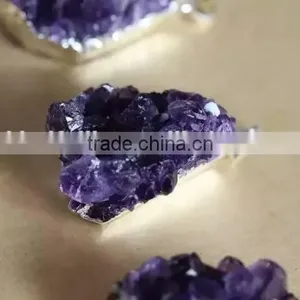 Cute Natural Amethyst Pendants Jewelry thumbnail-3