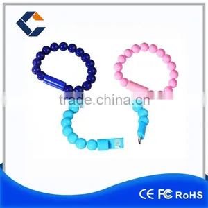 2016 New High Quality Buddha Beads Usb Charging Cable Date Cable for Apple Iphone 6 Quality Choice thumbnail-1