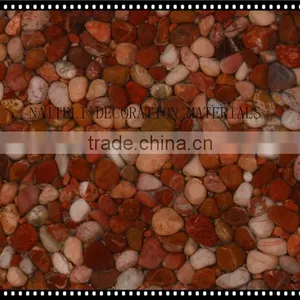 Colorful Pebble Natural Stone Wall Cladding Panel thumbnail-1