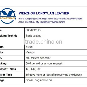 Man Shoe Leather PU Handbag Material Raw Materials for Handbags thumbnail-5
