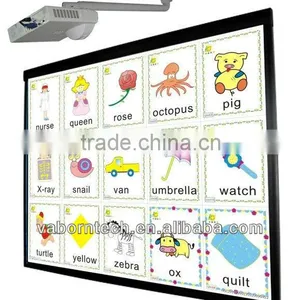 New Technology Optical Image China Interactive Whiteboard, Interactive Fast Respond Speed 6 ms Whiteboard thumbnail-1