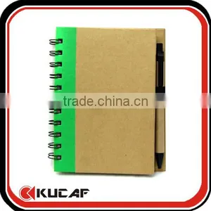 Custom Kraft Notebook With Pen thumbnail-1