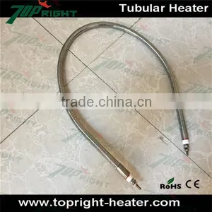 U Shape High Quality Customsized 3kw Crooked Flange Tubular Heater thumbnail-1
