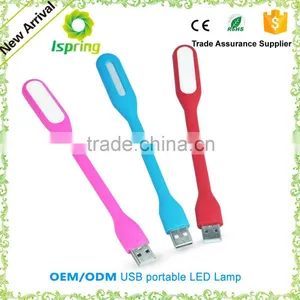 Adjust Angle Portable Flexible Led Lamp Multi Color for Notebook thumbnail-1