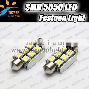 Super Bright 39mm Led Festoob C5W Licence Plate Dome Interior Light Auto Led Festoon Lamp Car LED Parking Light Bulb thumbnail-1