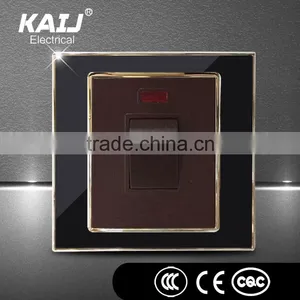 Acrylic Plate Wall Mounted Electric Light Multi Function Gang Switch Socket for Hotel thumbnail-5