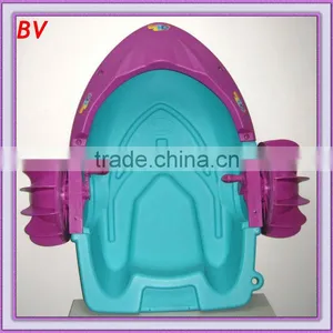 [Ali Brothers ] Bright Color Plastic Hand Ship With Paddle Wheel thumbnail-1