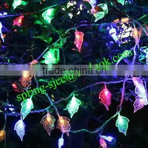 Leaf LED String Lightt for Christmas Decoration Point Party Light thumbnail-4