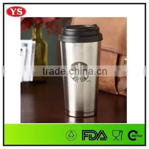 450ml Food Grade Stainless Steel Vaccum Coffee Tumbler With Lid thumbnail-4