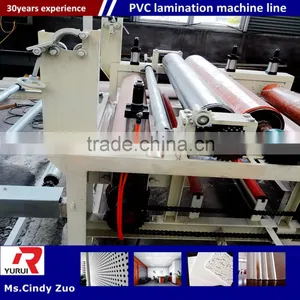 Pvc Gypsum Ceiling Board Making Machine/pvc Gypsum Board Ceiling Decoration Machine thumbnail-6