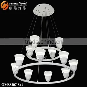 Lamparas de Cristal Colgantes Candelabro de Cristal Lampara Vintage Colgante OM66110W thumbnail-4