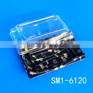 SM1-6120A Disposable Plastic Sushi Tray, Food Packaging Tray,food Grade Packaging Trays ,plastic Packing Box thumbnail-1