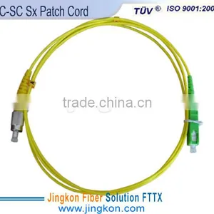 2mm FC-SC Singlemode Optical Fibre Patch Cord thumbnail-1