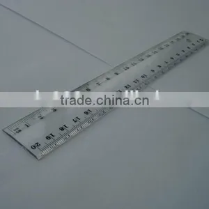 Wholesale Transparent 12' 30cm Plastic Ruler thumbnail-3