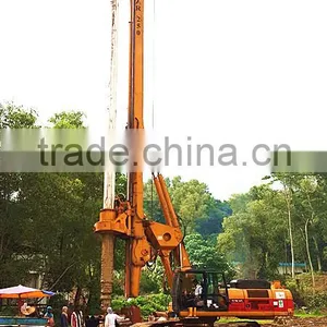 FAR260 Long Spiral Piling Rig for Civil Ground Work - Hydraulic Crawler Drilling Machinery thumbnail-4