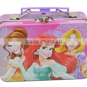 Accept Custom Order Portable Kids Cute Lunch Tin Box thumbnail-2