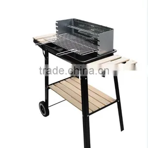 Flame Safety Device Safety Device and Cast Iron Metal Type Outdoor Bbq Grill thumbnail-3