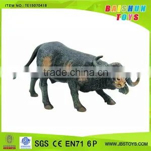Wild Animal,toys Animal. Pvc Buffalo-TE15070418 thumbnail-1