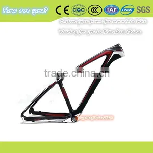 High Quality Spring Men Women Bicycle Frame Carbon Fiber With Glasses Free Provide USB Light thumbnail-1