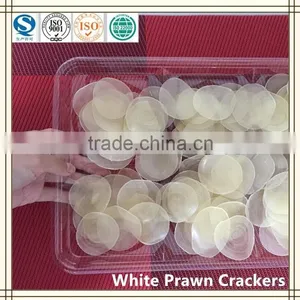Fresh Fragrant and Crispy Seafood Snacks of White Prawn Crackers That Are Popular With Children thumbnail-1