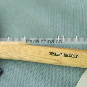 Machinist Hammer With Wood Handle, TUV/GS Approval, Forged Carbon Steel Head, Heat Treatment HRC 47-55 thumbnail-3