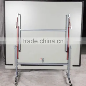 Outdoor Cheap Hot Selling Aluminium Tennis Table for Easy Folding Bule Top Table thumbnail-1