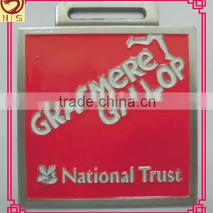 Hot Selling Squre Grasmere Gallop Award Medal thumbnail-1