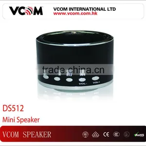 VCOM-DS512 Removable Power Bank Wireless Mini Speaker With FM Redio for Sale thumbnail-1