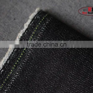 12oz Blue Gray Color Slub 100%Cotton Stretch Denim Fabric thumbnail-4