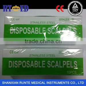 Sterile Surgical Scalpel Blade Hot Sale thumbnail-1