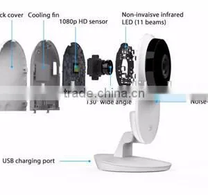 2016 New Xiaomi YI IP Camera 2 FHD 1080P Smart WiFi Camera 130 Wide Angle Gesture Recognition Human Detecion thumbnail-5