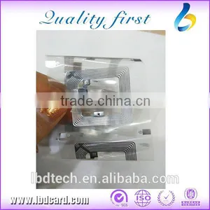 Factory 5*5 or 4*8 UHF RFID Inlay/Impinj M4 Dry Inlay thumbnail-4