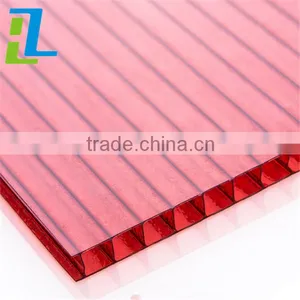 4mm/6mm Translucent Double Skin Polycarbonate Hollow Sheet thumbnail-5