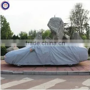 Hot Sell ! Car Accessories Non-Woven Fabric Car Full Cover/Waterproof Polyester Car Body Cover thumbnail-1