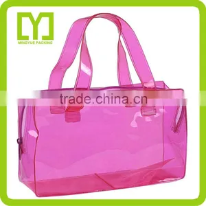 2016 YiWu China Supplier Clear Pvc Shopping Bag thumbnail-3