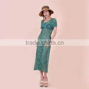 Lace Ladies Evening Dress African Kitenge Designs Dresses thumbnail-1