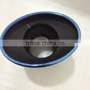Factory Price Stainless Steel Blue Single Outlet Exhaust Tips thumbnail-5