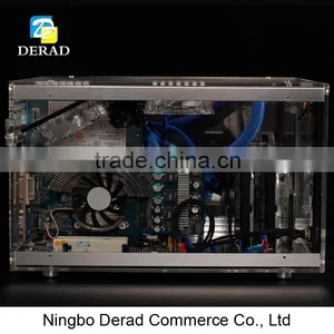 PC-C740 QDIY Deluxe Transparent Plastic Computer Case thumbnail-4