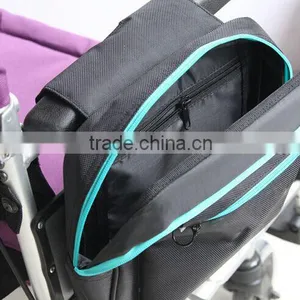 Rehabilitation Therapy Supplie Bicycle Double Rear Pannier Bag of Wheelchair Electric Wheelchair Pannier Bag thumbnail-1