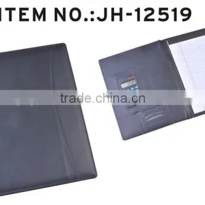 PU Leather Portfolio, Organizer, Floder With Calculator thumbnail-1