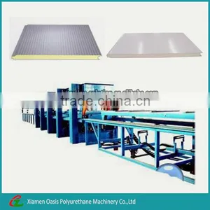 New Technology Continuous PU Aluminium Sandwich Panel Making Machine thumbnail-1
