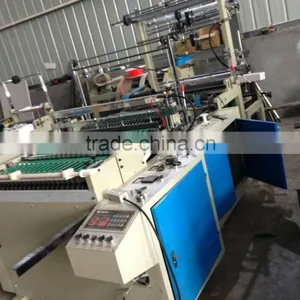 High Speed Side Sealing Thermal Cutting Bag Making Machine thumbnail-2