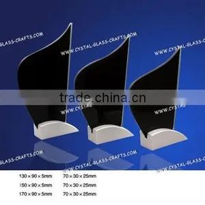 Excellent Factory Optic Glass Trophy Awards For Desktop Centerpieces 2015 New Arrival Glass Awards Trophy Wholesale thumbnail-1