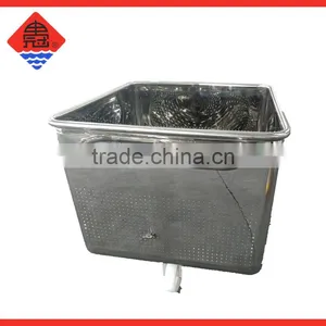 Stainless Steel Perforated Meat Bin 200L thumbnail-3