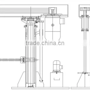 High Speed Hydraulic Lifting Ink Dissolver thumbnail-3