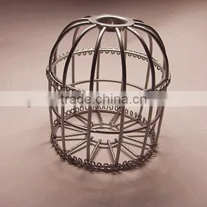 2013 Newest Design Small Iron/metal Hanging Bird Cage Candle Holders Home Decoration thumbnail-1